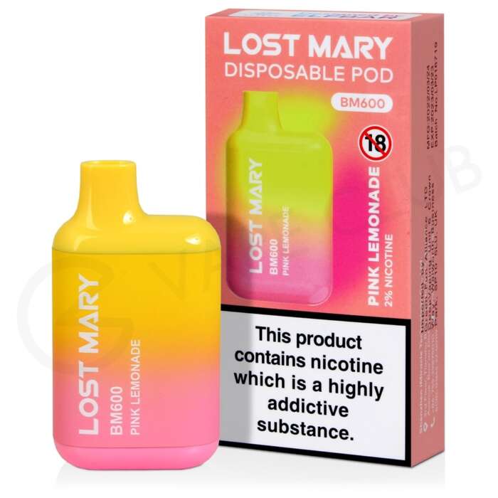 LOST MARY BM600 Disposable Vape - Pink Lemonade