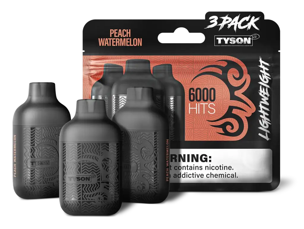 Tyson Vape Peach Watermelon | mkvapehub